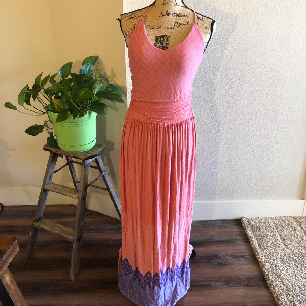 Nomad Morgan Carper Pink Purple Size Small Dress